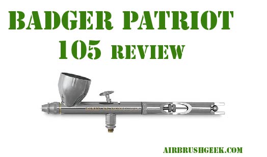 Badger 105 Patriot 3 in 1 Gravity Feed Airbrush Set