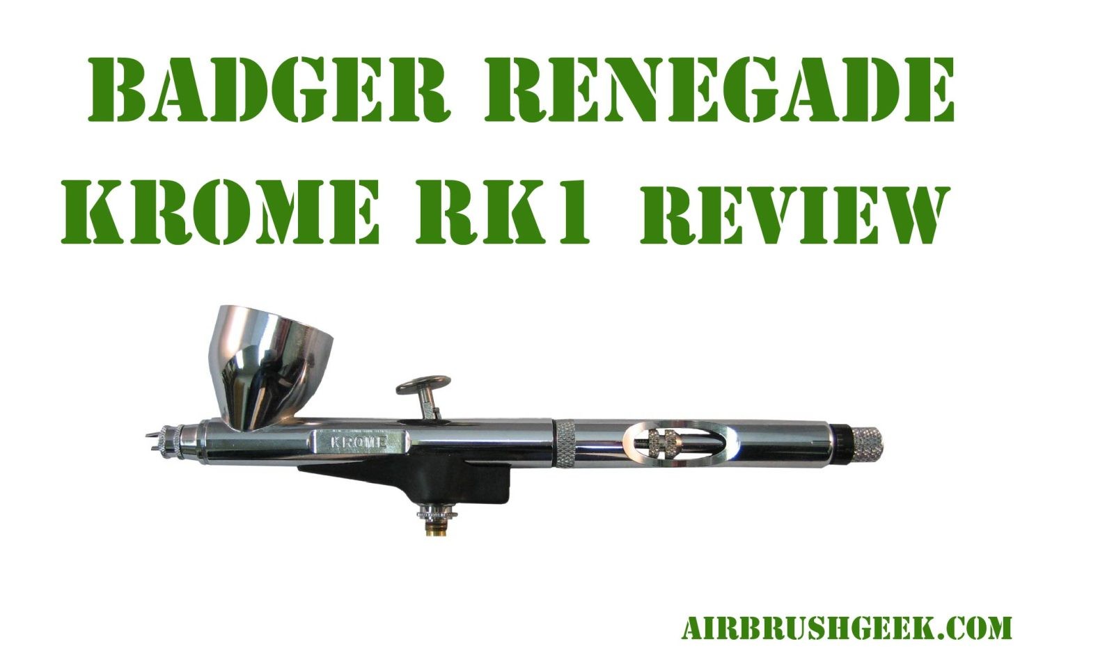 Badger Patriot 105 Review - AirbrushGeek