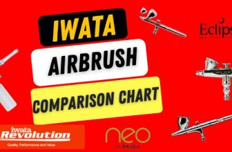 IWATA Airbrushes Comparison Chart