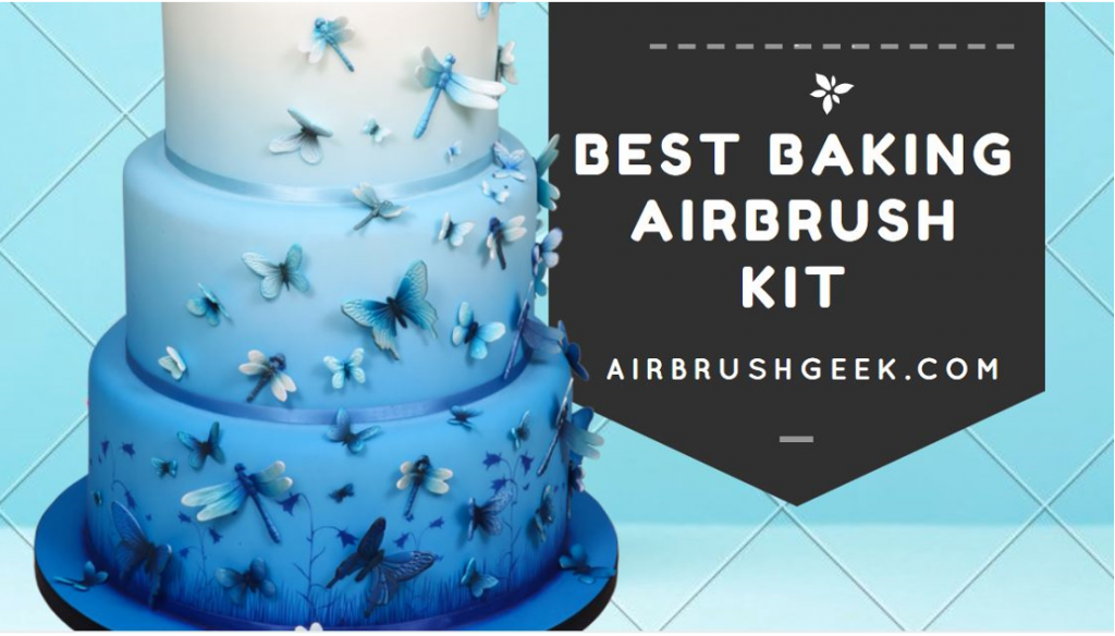 How to Airbrush a Cake  Cake Decorations 