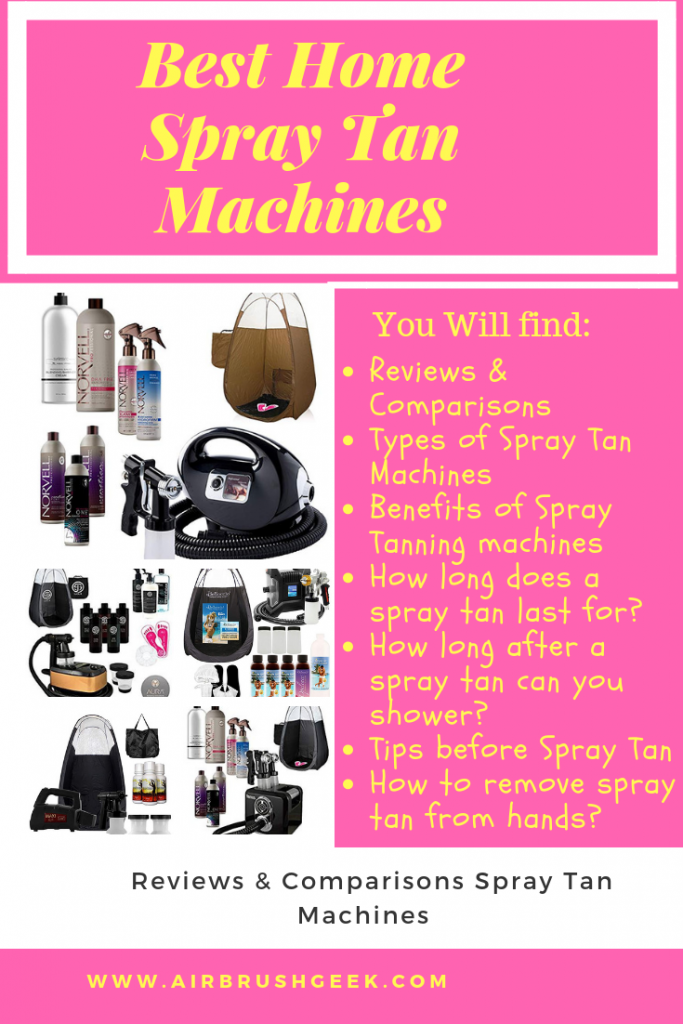 Best Home spray tan machines AirbrushGeek