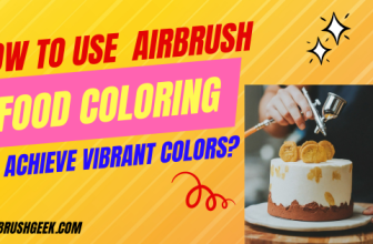 How to use airbrush food coloring